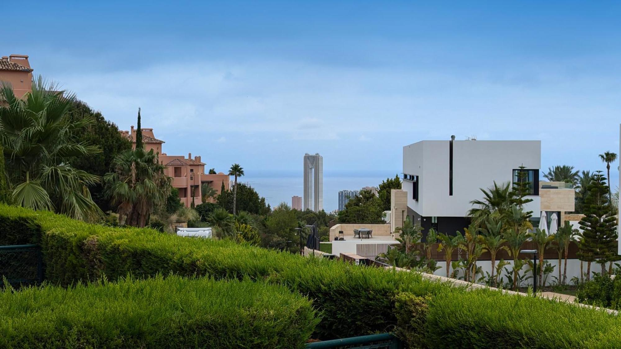 Los Altos Sea View Apartment Finestrat Eksteriør billede